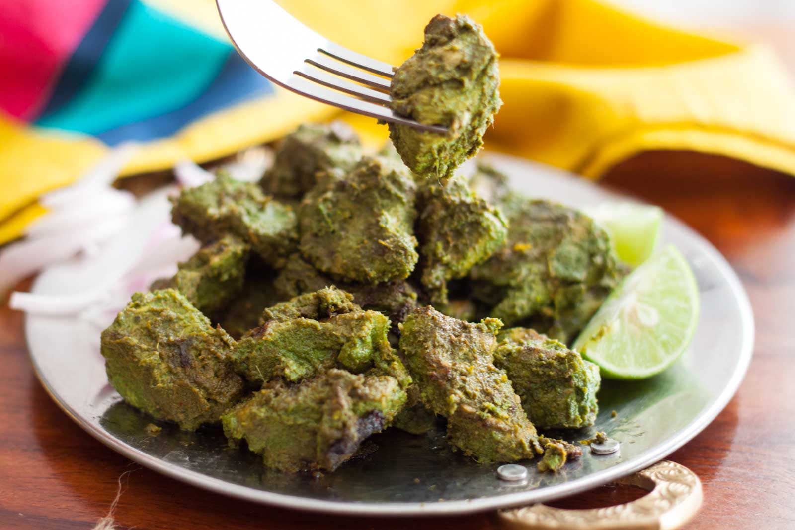 Hariyali Chicken Tikka Recipe