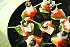 Watermelon & Feta Skewers Recipe | Archana's Kitchen